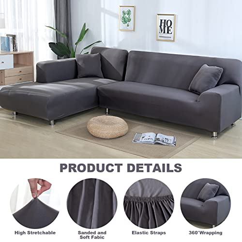 Sofa-Bezug jianyana Sofa Überwürfe Elastische Sofabezüge L Form