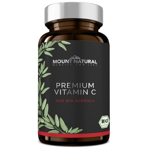 Acerola-Kapseln Mount Natural Bio Vitamin C (120 Kapseln)