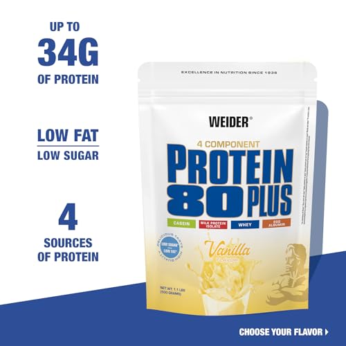 Eiweißpulver Weider Protein 80 Plus Mehrkomponenten Protein Pulver