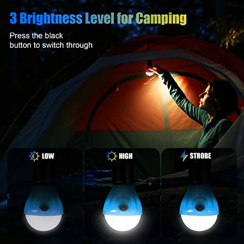 Zeltlampe Eletorot LED Campinglampe Glühbirne Set-Notlicht