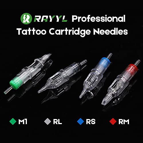 Tattoo-Nadeln Rayyl Cartridge Nadeln, 60PCS Cartridge Nadeln