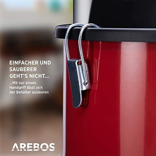 Aschesauger Arebos Kaminsauger mit Akku 140W, 12L, inkl. HEPA