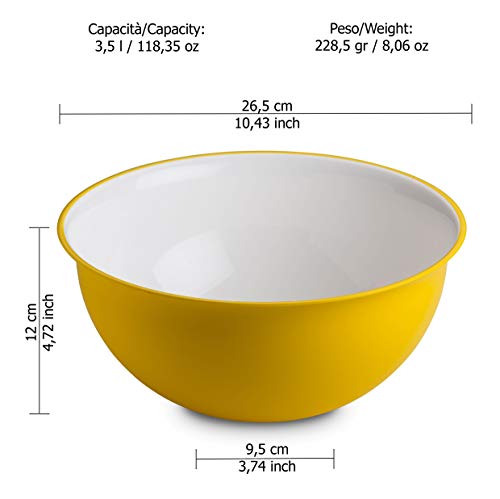 Plastikschüssel omada Design Schüssel (3,5 Liter) mit Deckel