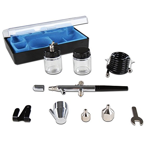 Airbrush-Kompressor TIMBERTECH ABPST06 Airbrush-Set