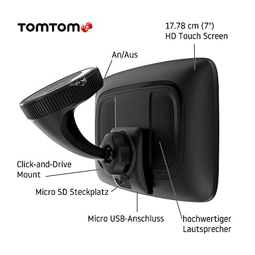 7-Zoll-Navi TomTom Navigationsgerät GO Discover