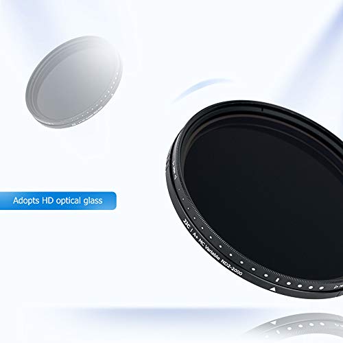 variabler-ND-Filter JJC 62 mm Variabler ND-Filter (ND2 – ND2000)