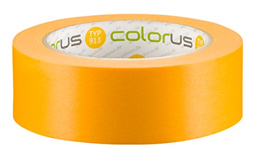 Malerkrepp Colorus 3 x Goldband Abklebeband 38 mm x 50 m