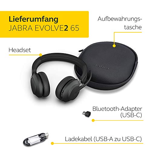 Jabra-Headset Jabra Evolve2 65 Wireless PC Headset