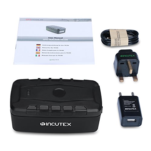 GPS-Tracker Incutex GPS Tracker TK106 Langzeittracker