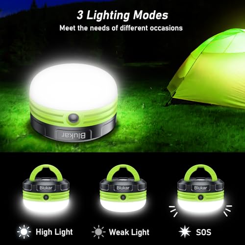 Zeltlampe Blukar Campinglampe, LED Camping Laterne Mini
