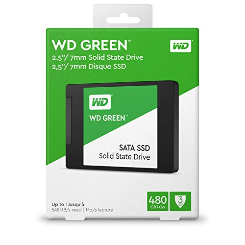 SSD-Festplatte Western Digital WD Green 480 GB Internal SSD