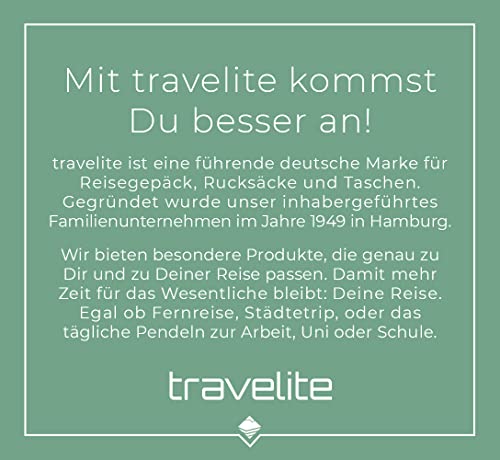 Rollkoffer Travelite 4-Rad Handgepäck Koffer erfüllt IATA