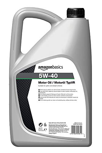 Motoröl 5w40 Amazon Basics – Motorenöl 5W-40 Typ VR, 5 l