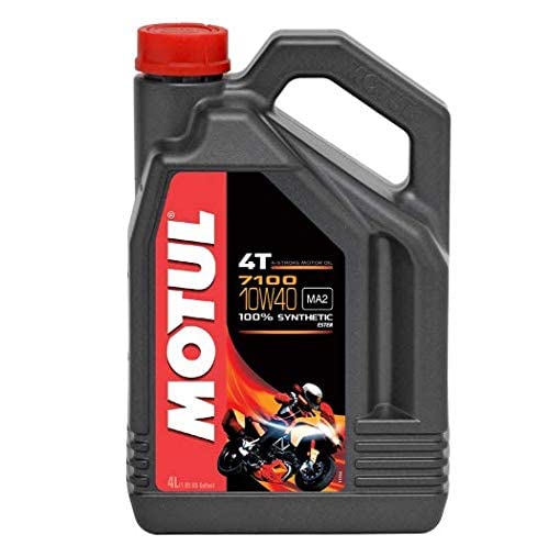 Motoröl 10w40 Motul 7100 4T MA2 10W40, Brown, 104092