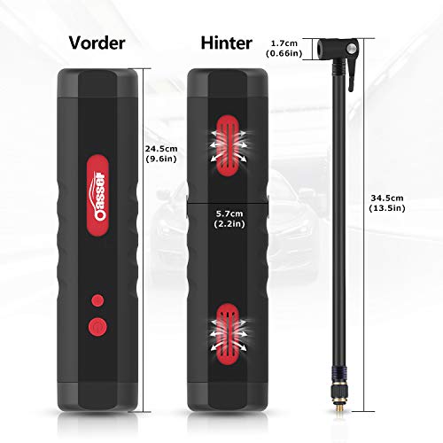 Akku-Luftpumpe Oasser Luftkompressor Akku Elektrische Luftpumpe