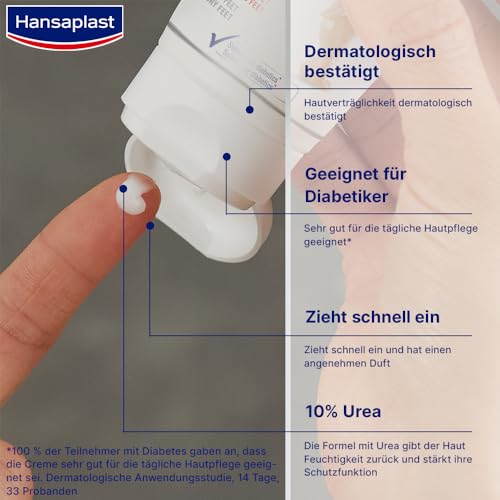 Urea-Fußcreme Hansaplast Regenerierende Fußcreme (100 ml)