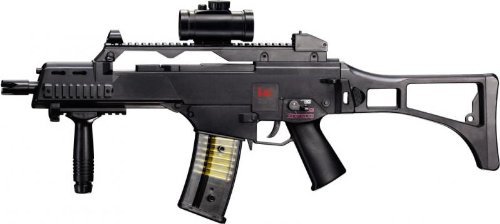 Softair G8DS Set: HK Heckler & Koch G36 C AEG ELEKTRISCH