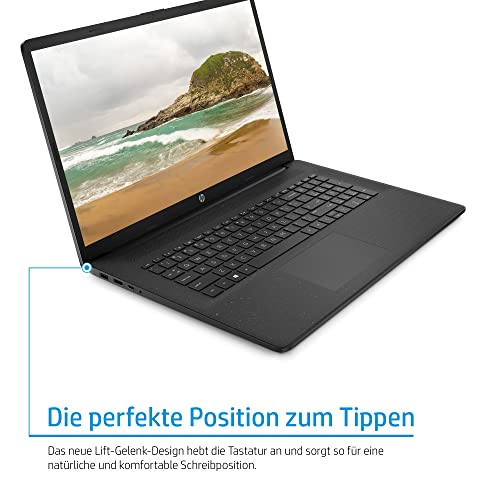 17-Zoll-Laptop HP Laptop 17,3 Zoll HD+ Display, Intel Celeron N4120