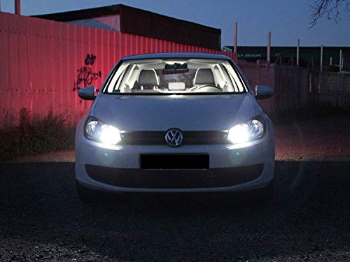 H4-Lampe letronix Halogen Auto Lampen H4 12V 8500K Kalt Weiß
