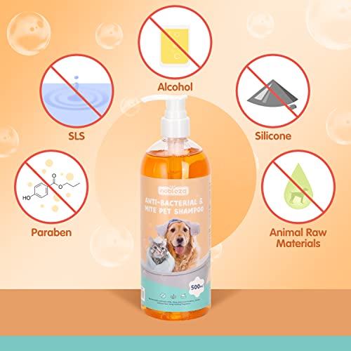 Flohshampoo-Hund Nobleza Hundeshampoo gegen Juckreiz