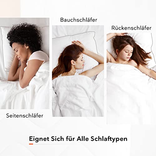 Allergiker-Kopfkissen Sweetnight Kopfkissen 40×80 Kissen