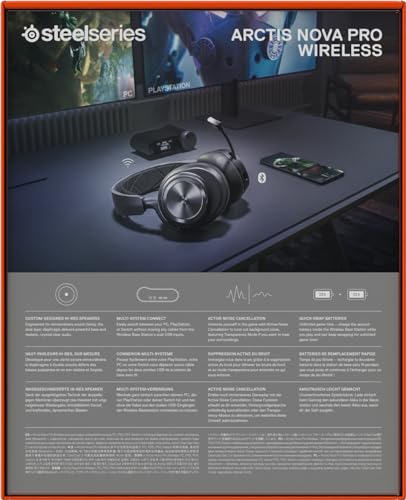 Wireless-Headset SteelSeries Arctis Nova Pro Wireless