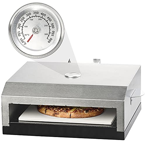 Pizzaofen Gas Rosenstein & Söhne Pizzaofen für Gasgrill