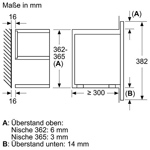 Einbau-Mikrowelle Neff C17WR00N0 N70, 38,2 x 59,4 cm (H x B)