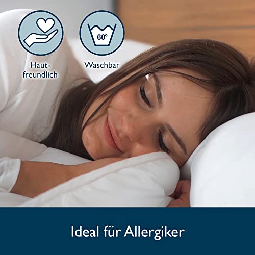 Allergiker-Kopfkissen Beautissu Kopfkissen 40×80 cm Mikrofaser