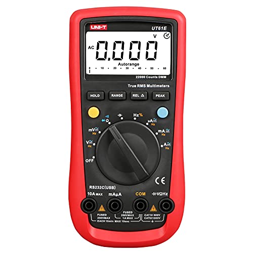 Strommessgerät UNI-T UT61E Digital Multimeter Wahr RMS