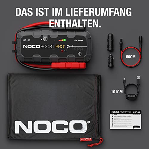 Starthilfegerät NOCO Boost Pro GB150, 3000A, 12V UltraSafe