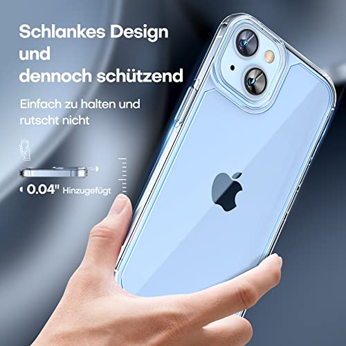 iPhone-14-Hülle TAURI 3 in 1 für iPhone 14 Hülle, 1 Handyhülle