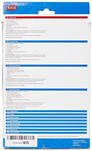 Katzennetz TRIXIE 44343 Schutznetz, 8 × 3 m, transparent