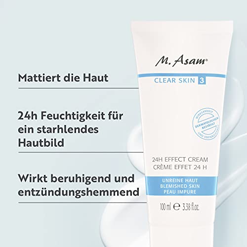 Gesichtscreme unreine Haut M. Asam CLEAR SKIN 24h Effect