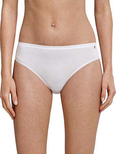 Damen-Slips Schiesser Damen Tai (3er Pack) Schlüpfer, Weiß