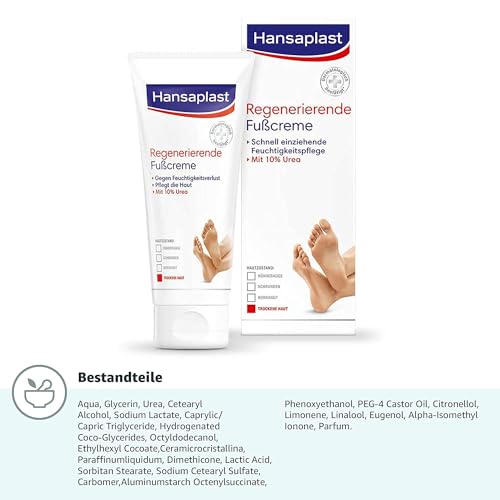 Urea-Fußcreme Hansaplast Regenerierende Fußcreme (100 ml)