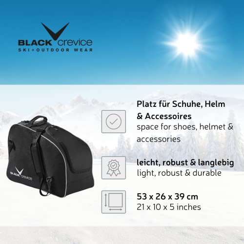 Skischuhtasche mit Helmfach Black Crevice Skischuhe, Helmtasche