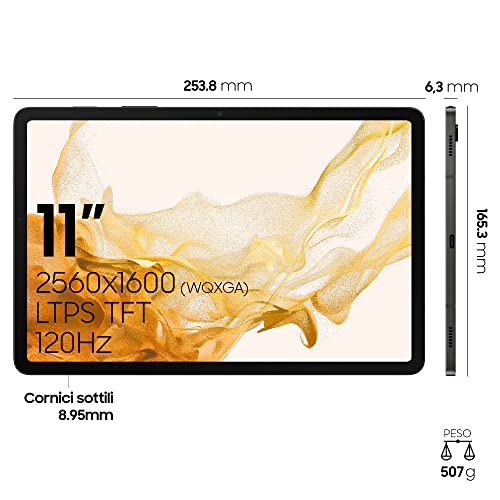 Tablet LTE Samsung X706 Tab S8 5G 8GB/128GB Gray EU