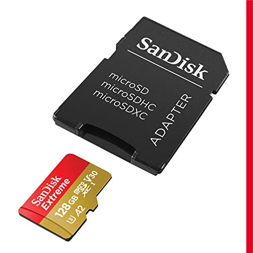 SanDisk-Micro-SD SanDisk Extreme microSDXC UHS-I, 128 GB