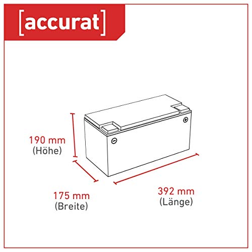 AGM-Batterie 120Ah Accurat Semi Traction ST120 AGM Batterie – 12V