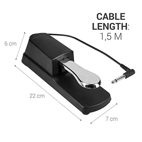 Sustain-Pedal kwmobile Universal Sustain Keyboard Pedal