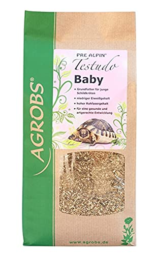 Schildkröten-Futter Agrobs Testudo Baby, Grundfutter