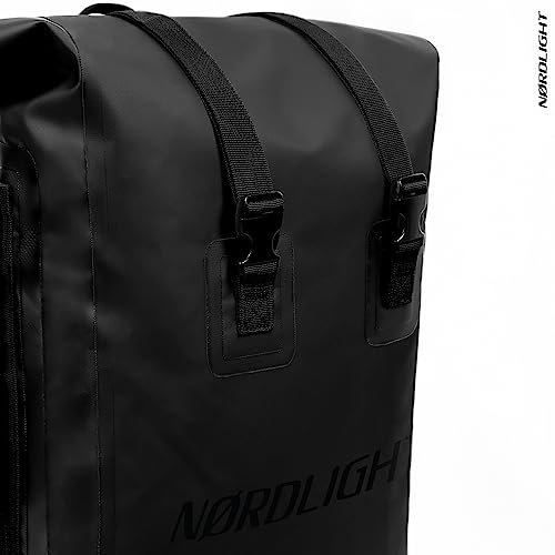 Rucksack 30 Liter Nordlight Dry Bag 35l – (Schwarz) Roll Top Rucksack