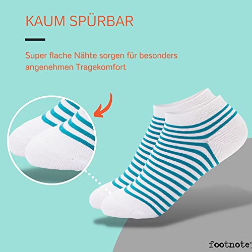 Sneaker-Socken FOOTNOTE 10 Paar Sneaker Socken mit Softbund