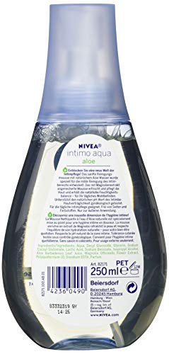 Intimwaschlotion NIVEA Intimo Aqua Aloe Pflegendes Reinigungsmousse