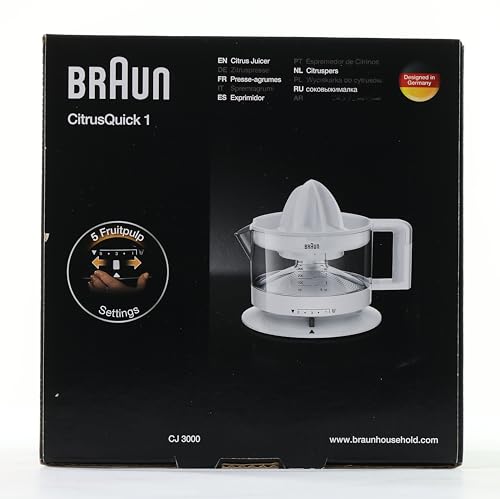 Saftpresse Braun Household Tribute Collection CJ 3000 Zitruspresse