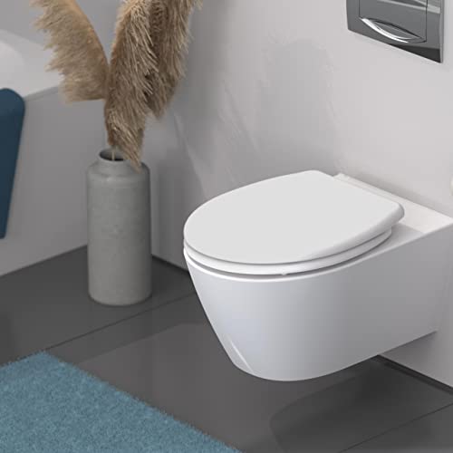 Familien-WC-Sitz Schütte SCHÜTTE WC Sitz FAMILY WHITE Duroplast