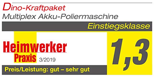 Akku-Poliermaschine Dino KRAFTPAKET 640256 10.8V-Akku Poliermaschine