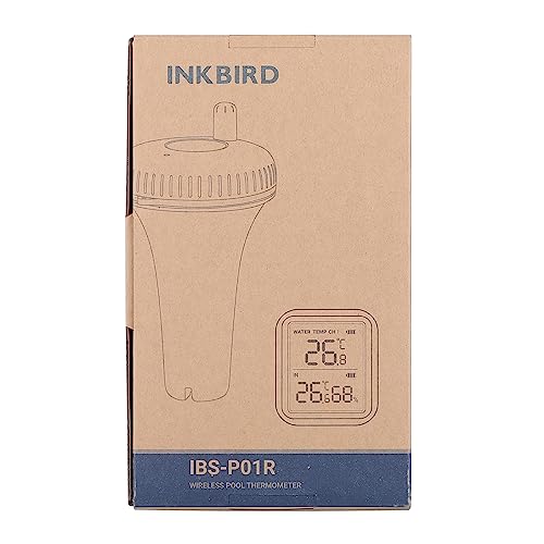 Poolthermometer Inkbird IBS-P01R Funk , Schwimmend Thermometer