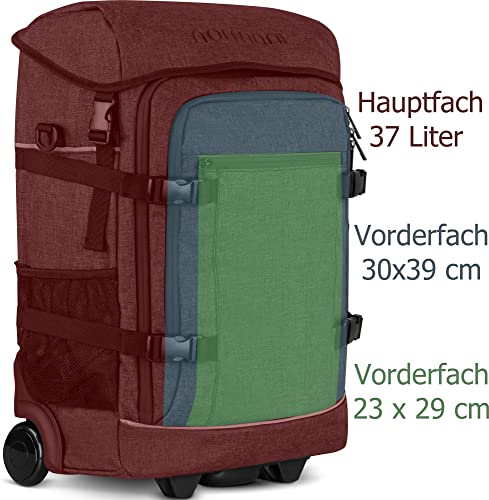Rucksack-Trolley normani Backpacker Reisetaschen-Rucksack